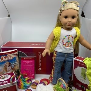 American Girl Doll Julie with Accesories